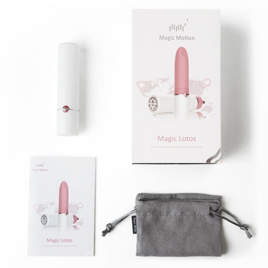 Мини-вибратор Magic Motion Lotos