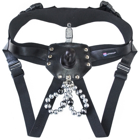 Страпон Lovetoy Glamour Black